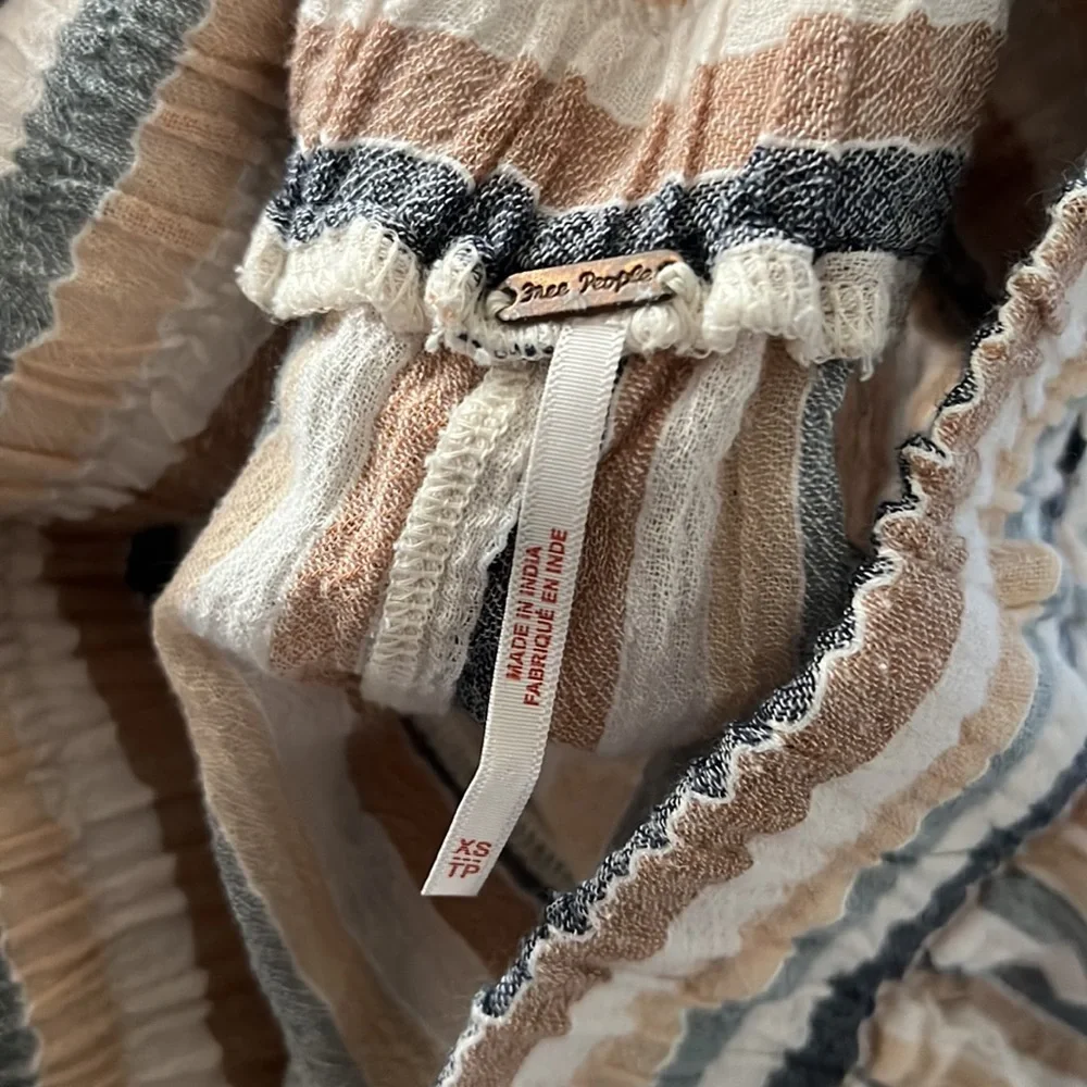 high rise striped pockets women's size XS - Picture 6 of 6